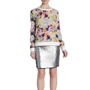 sachin babi floral print top